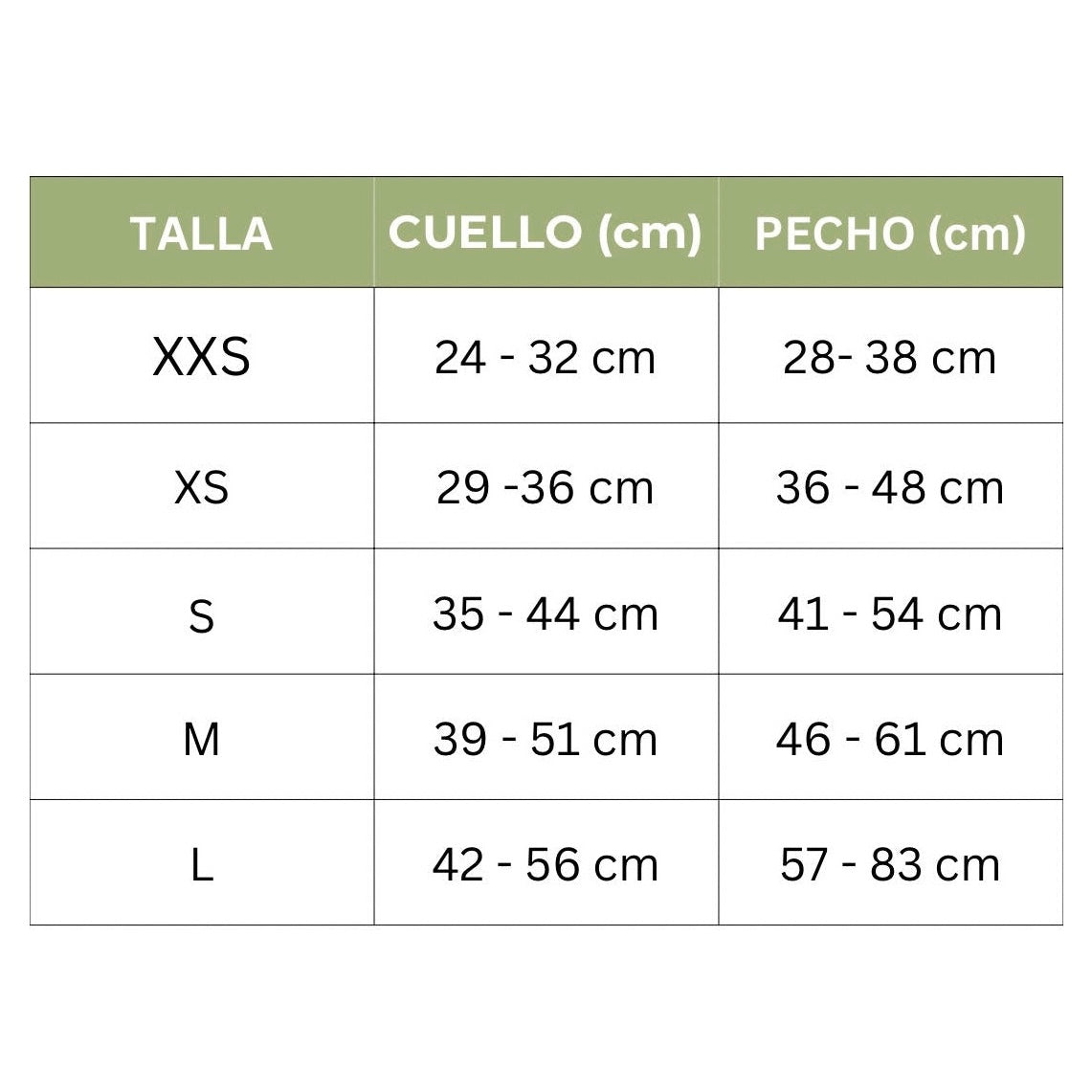 Arnés ajustable botanic