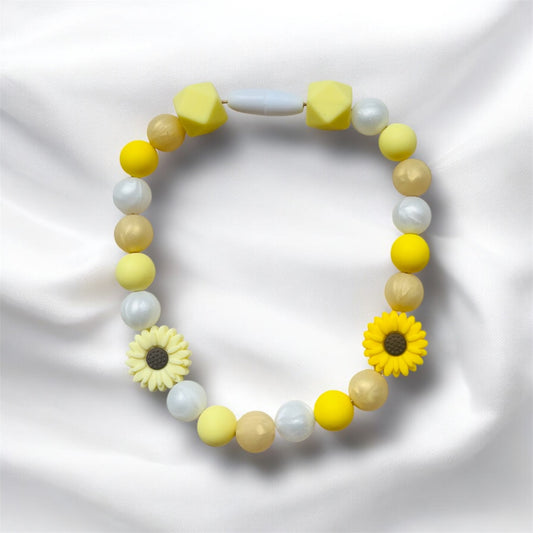 Collar girasoles amarillos