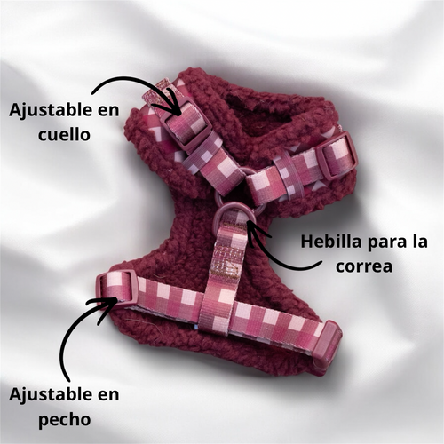 Arnés ajustable Red Velvet