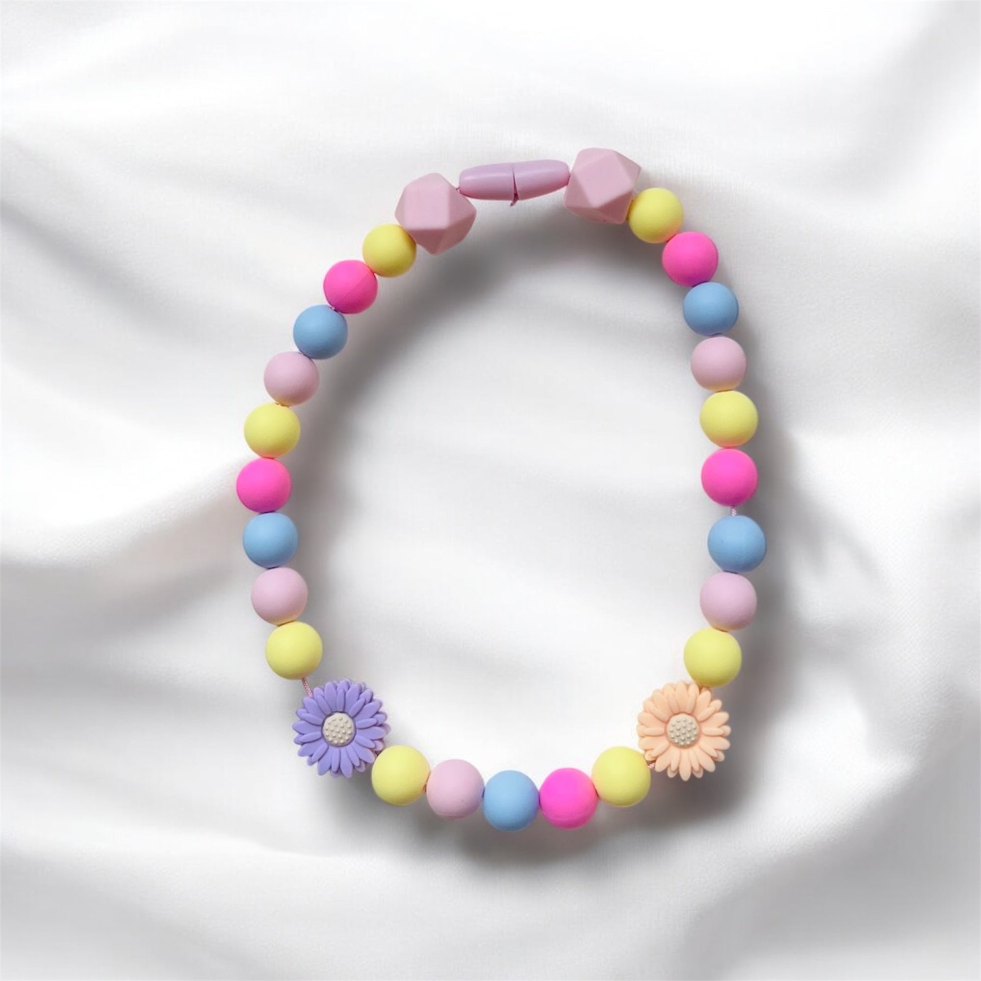 Collar girasoles colorines