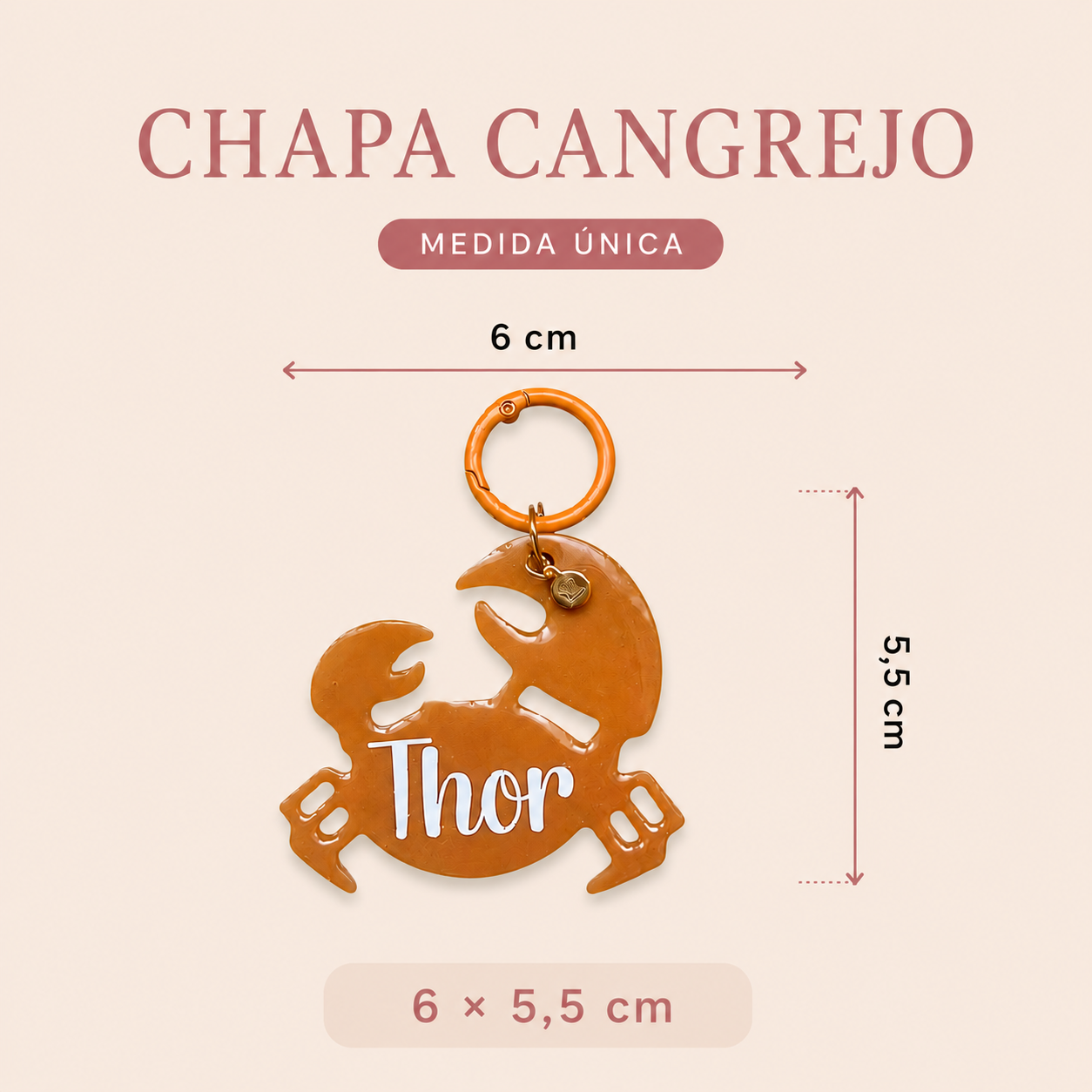 Chapita cangrejo grande