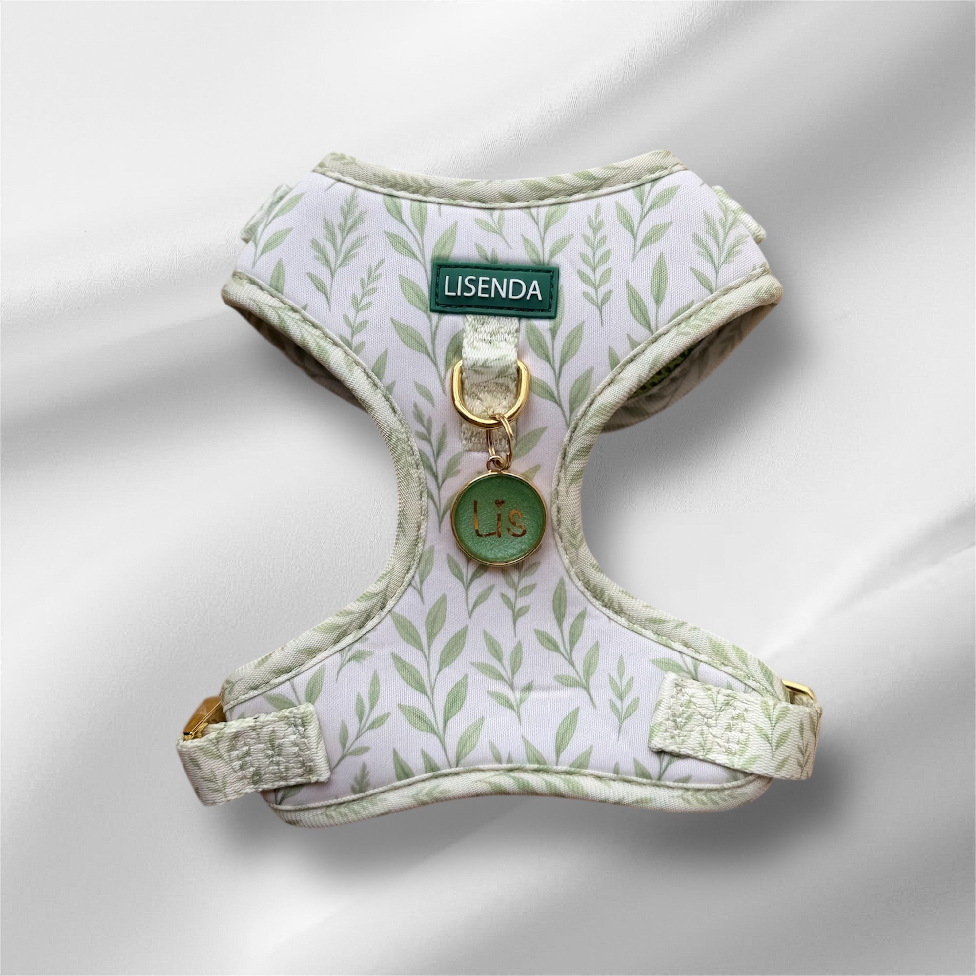 Pack arnés ajustable botanic + Chapita identificativa