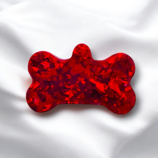 Chapita destellos roja  (mini)