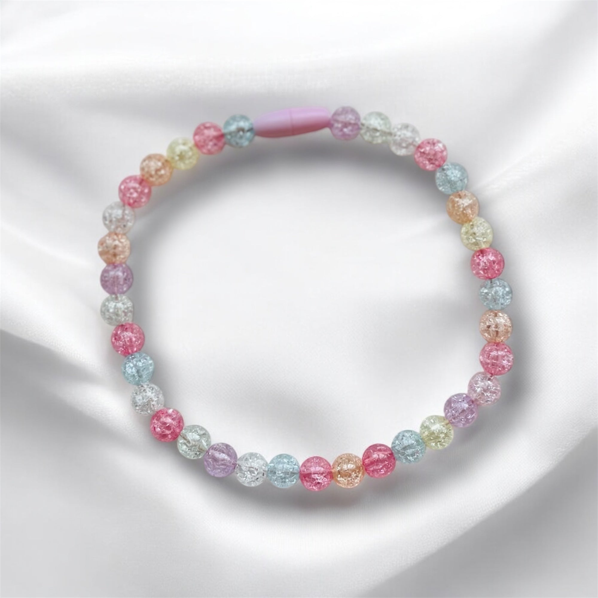 Collar colorines transparente